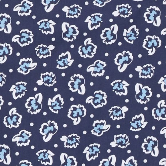 Universal Works Road Shirt In Navy Organic Flower Cotton - Picture 4 of 11